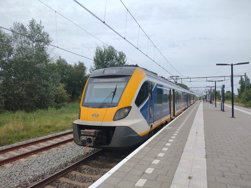 SNG op het station