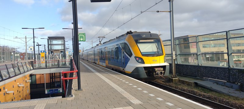 SNG naar Lelystad vertrekt vanaf het station