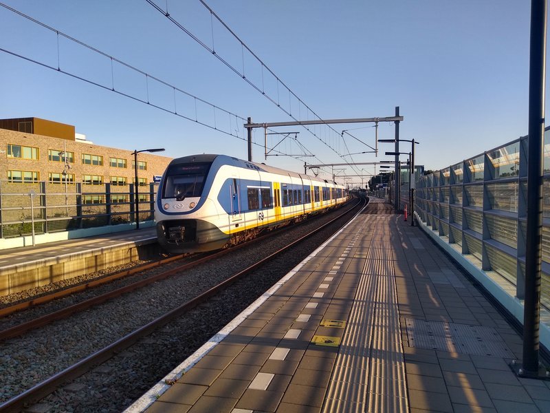 SLT op het station