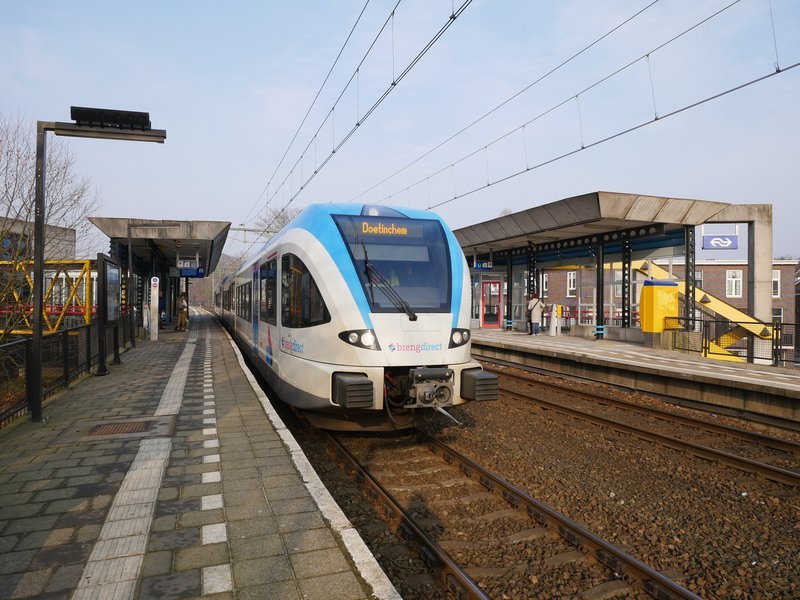 Breng GTW op station Arnhem Velperpoort.