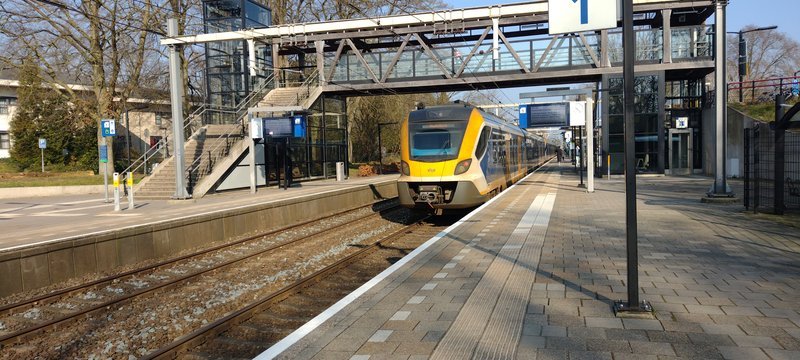 SNG op het station