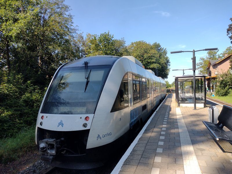Blauwnet-LINT op het station
