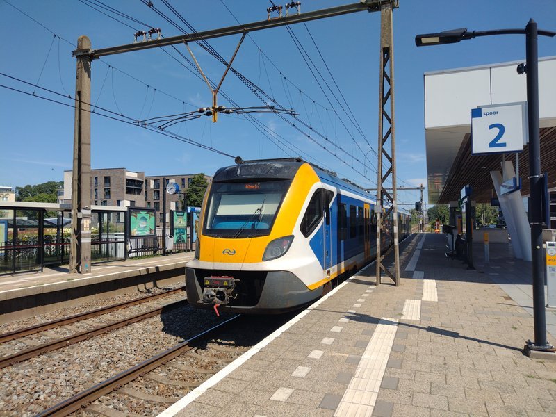 SNG op het station