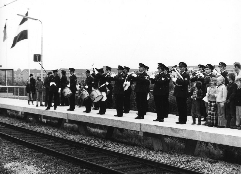 Station tijdens de opening