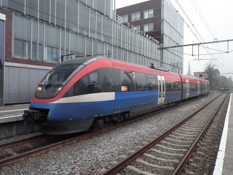 DB Regio op Enschede (op het voormalige spoor 5)