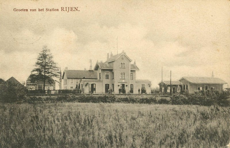 Station rond 1907-1910