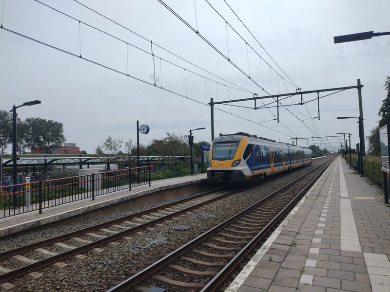 SNG op het station