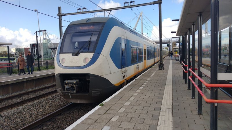 SLT op het station