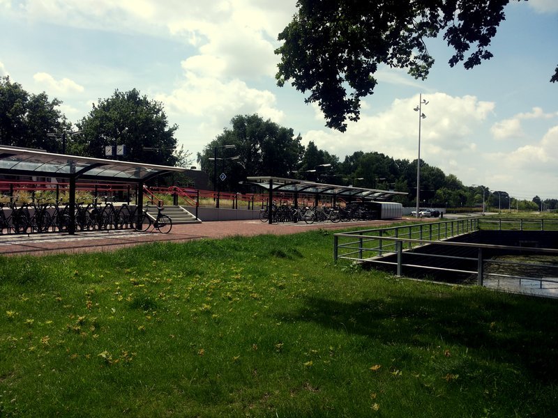 Overzicht van het station.