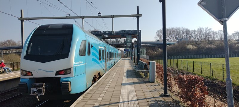 FLIRT van RRReis op het station