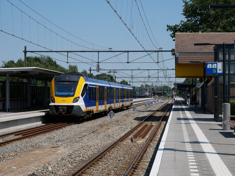 SNG op het station