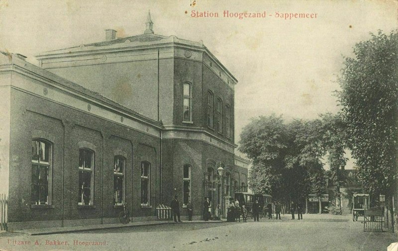 Het station aan het begin van de twintigste eeuw