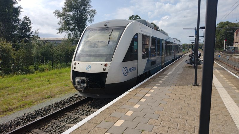Opnieuw de trein naar Almelo, ditmaal in 2023.