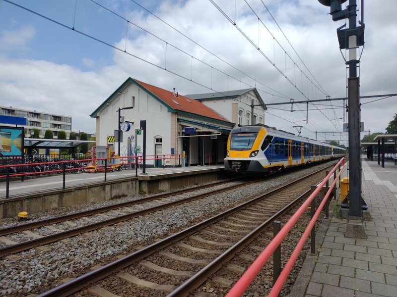 SNG op het station