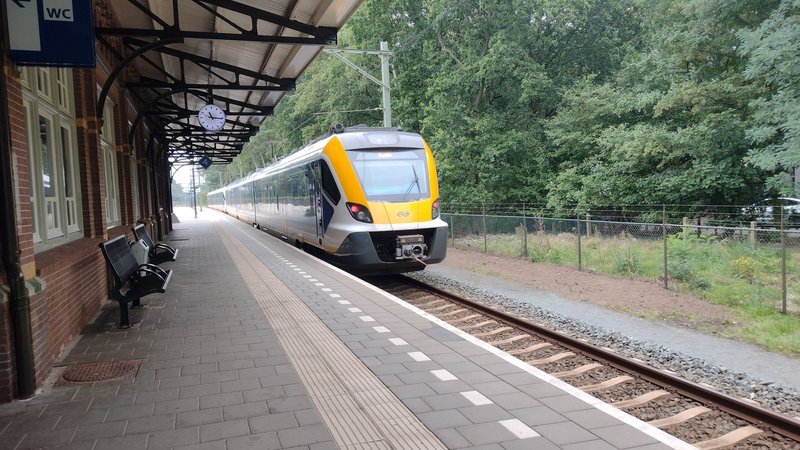 SNG op het station
