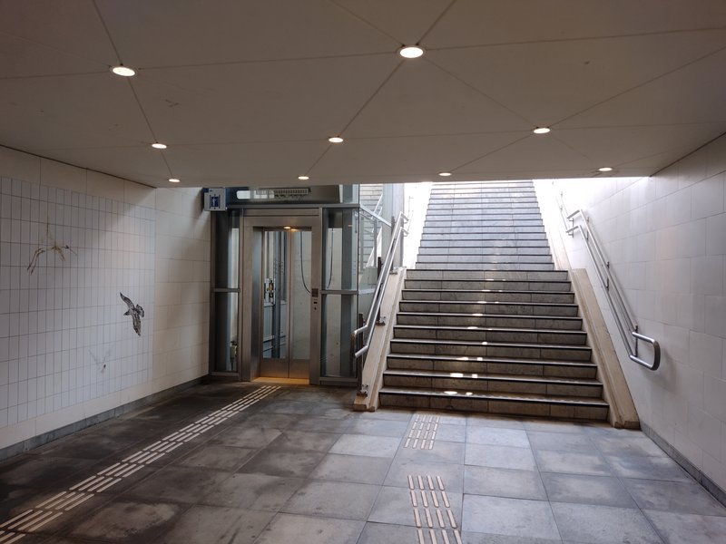 Tunnel onder de sporen