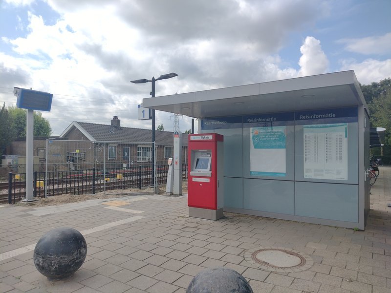 Toegang tot het perron