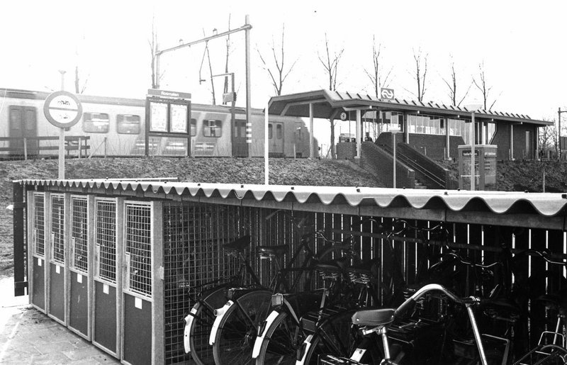 Het station in 1981