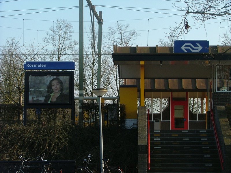 Ingang en trap vanaf het Stationsplein (2006)