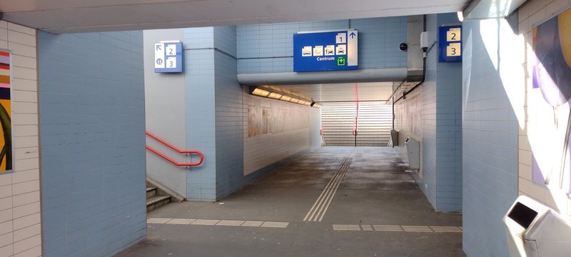 Tunnel onder de sporen