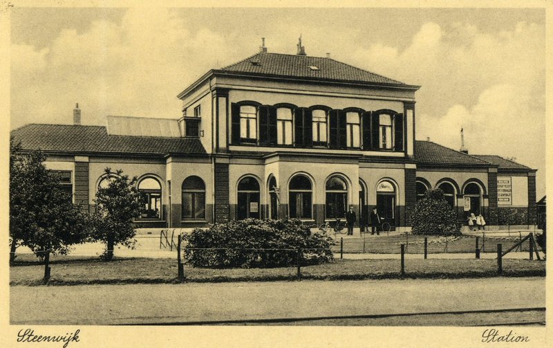 Het oude station, 1935