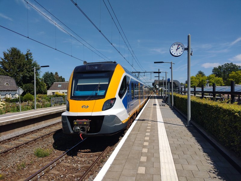 SNG op het station