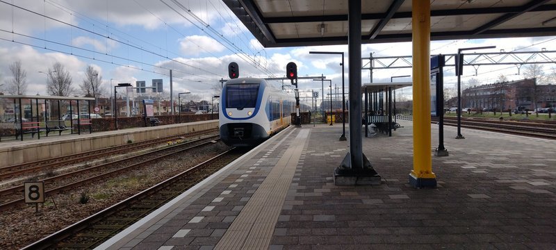 SLT op het station