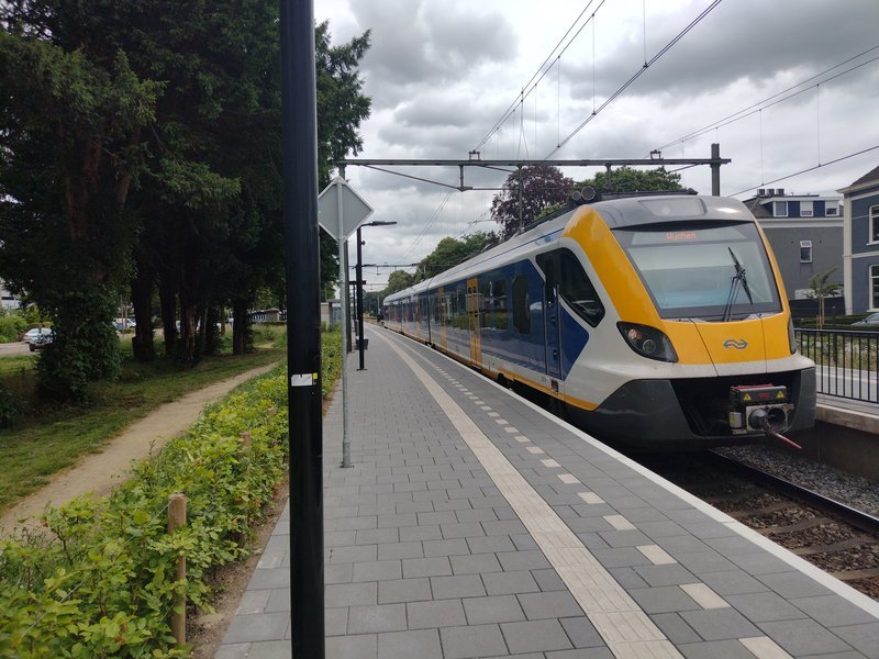 SNG op het station