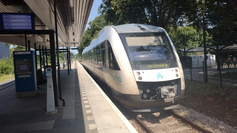 Trein naar Hardenberg in 2023