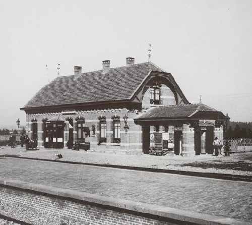 Het eerste station van Westervoort in 1920