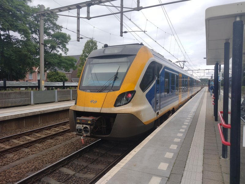 SNG op het station