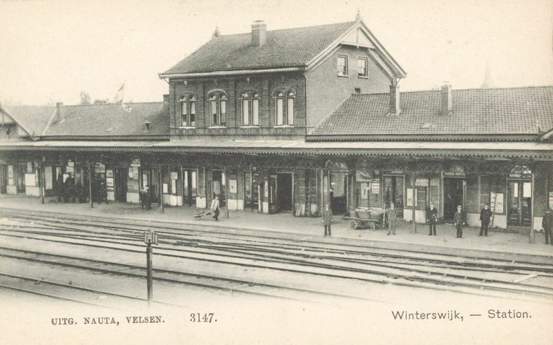 Station Winterswijk rond 1900-1905
