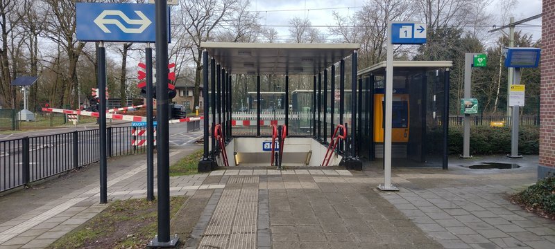 Ingang van de tunnel