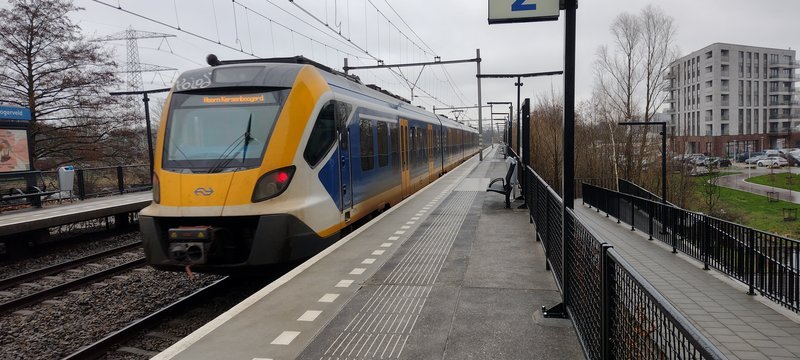 SNG op het station