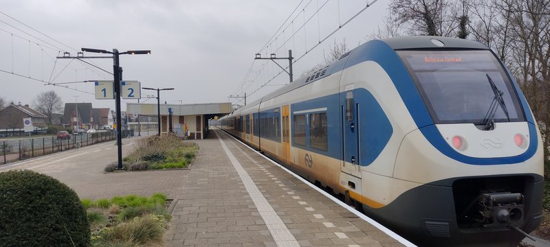 SLT op het station
