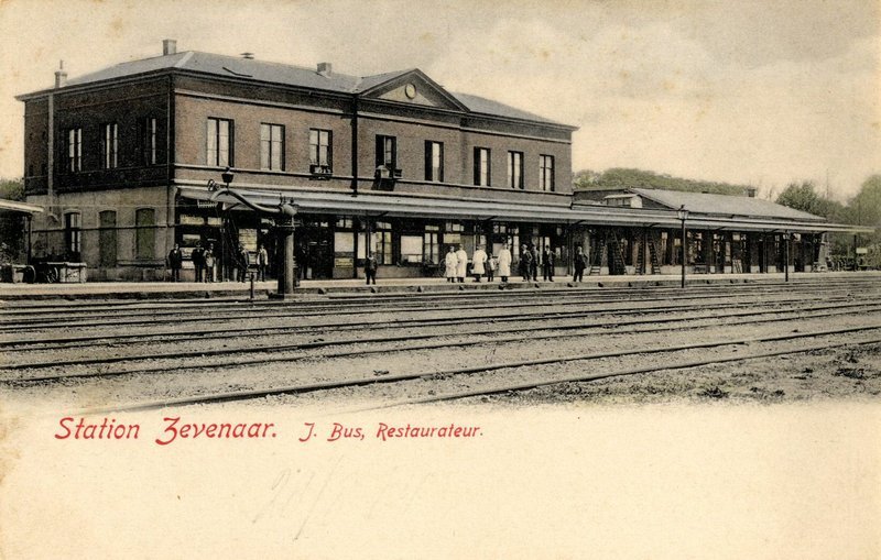 Station rond 1899-1904
