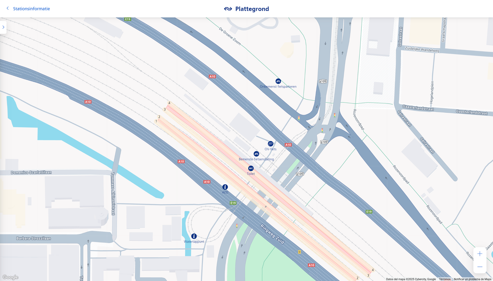 Plattegrond Amsterdam RAI