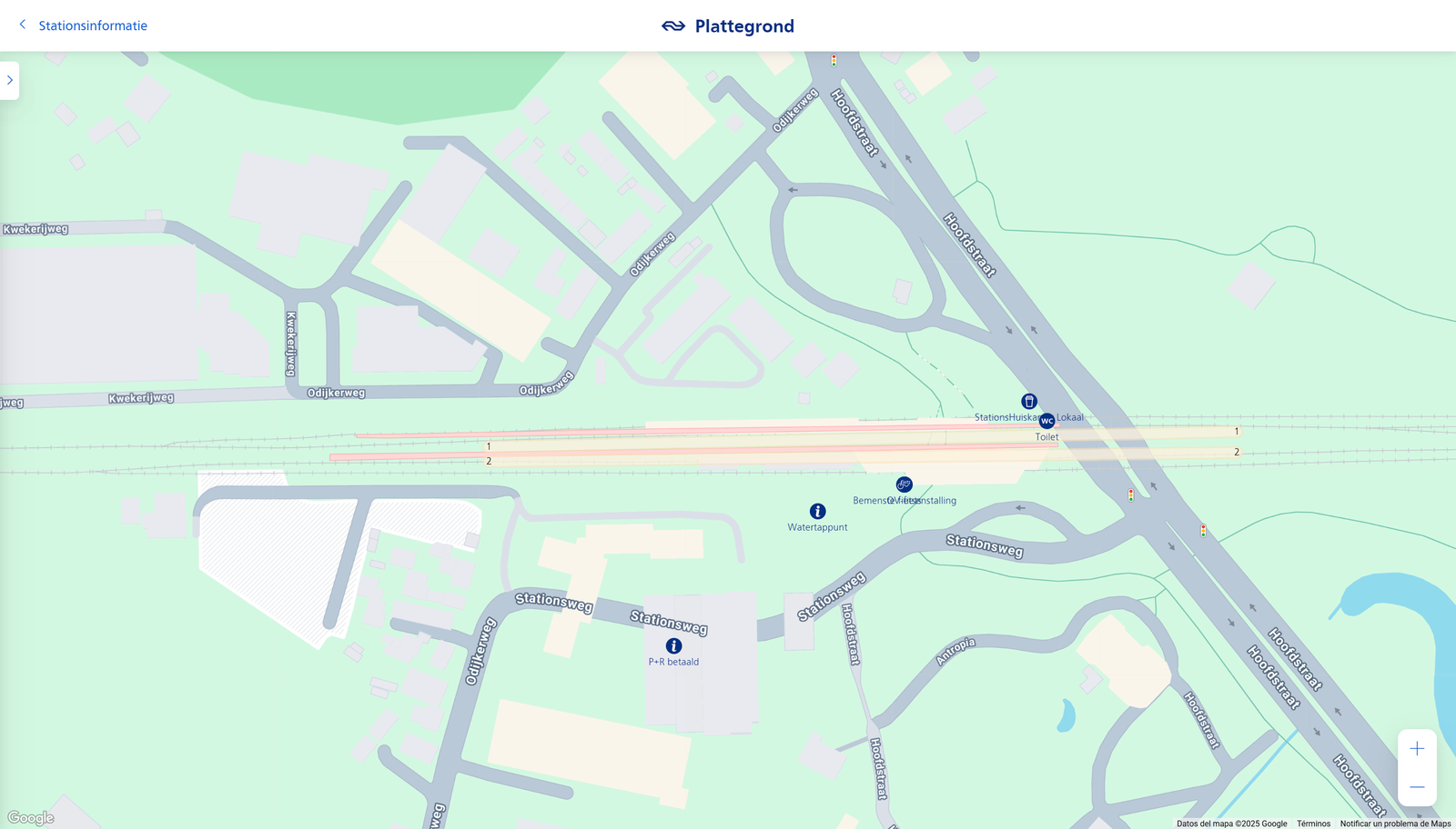 Plattegrond Driebergen-Zeist