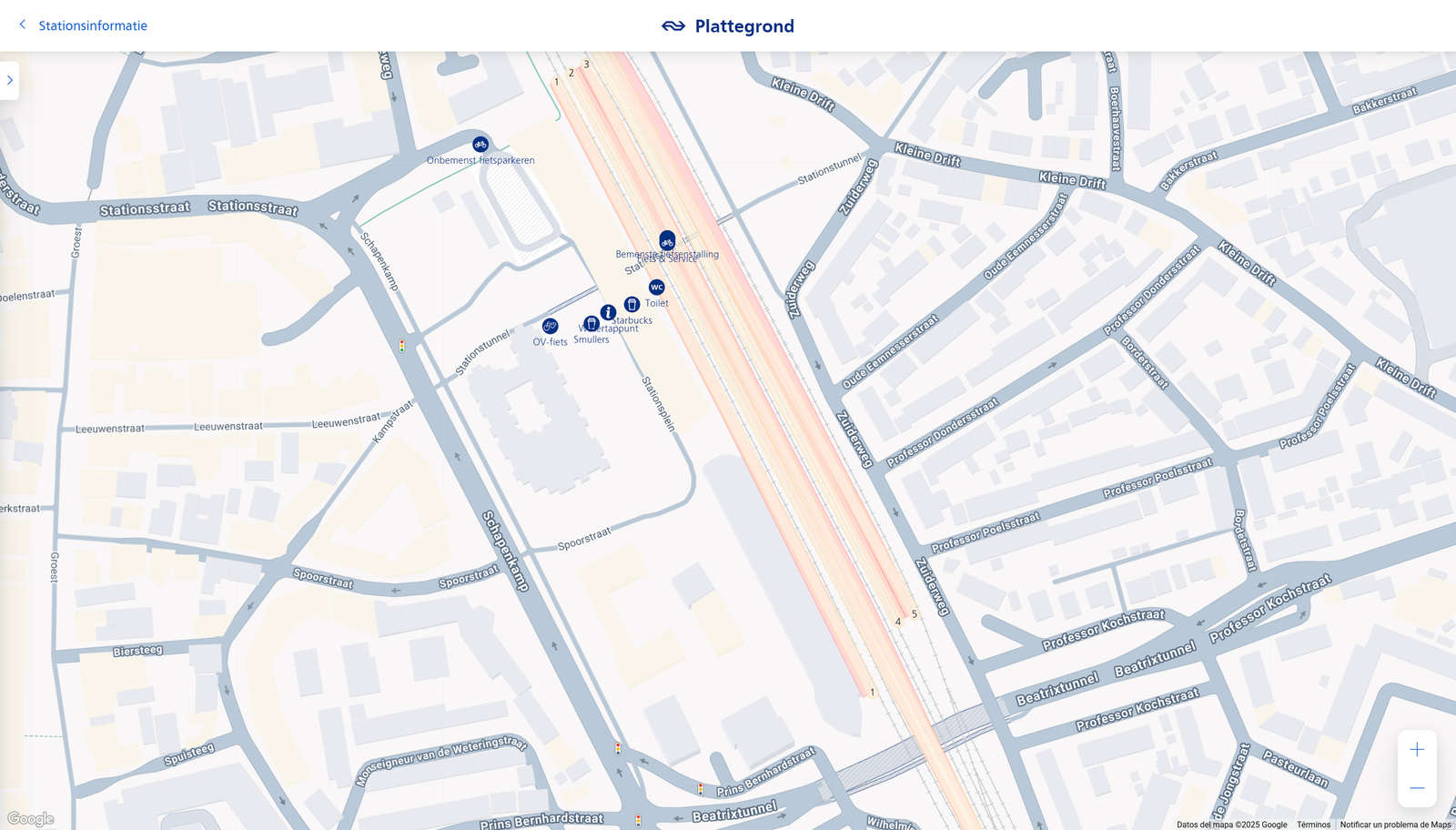 Plattegrond Hilversum
