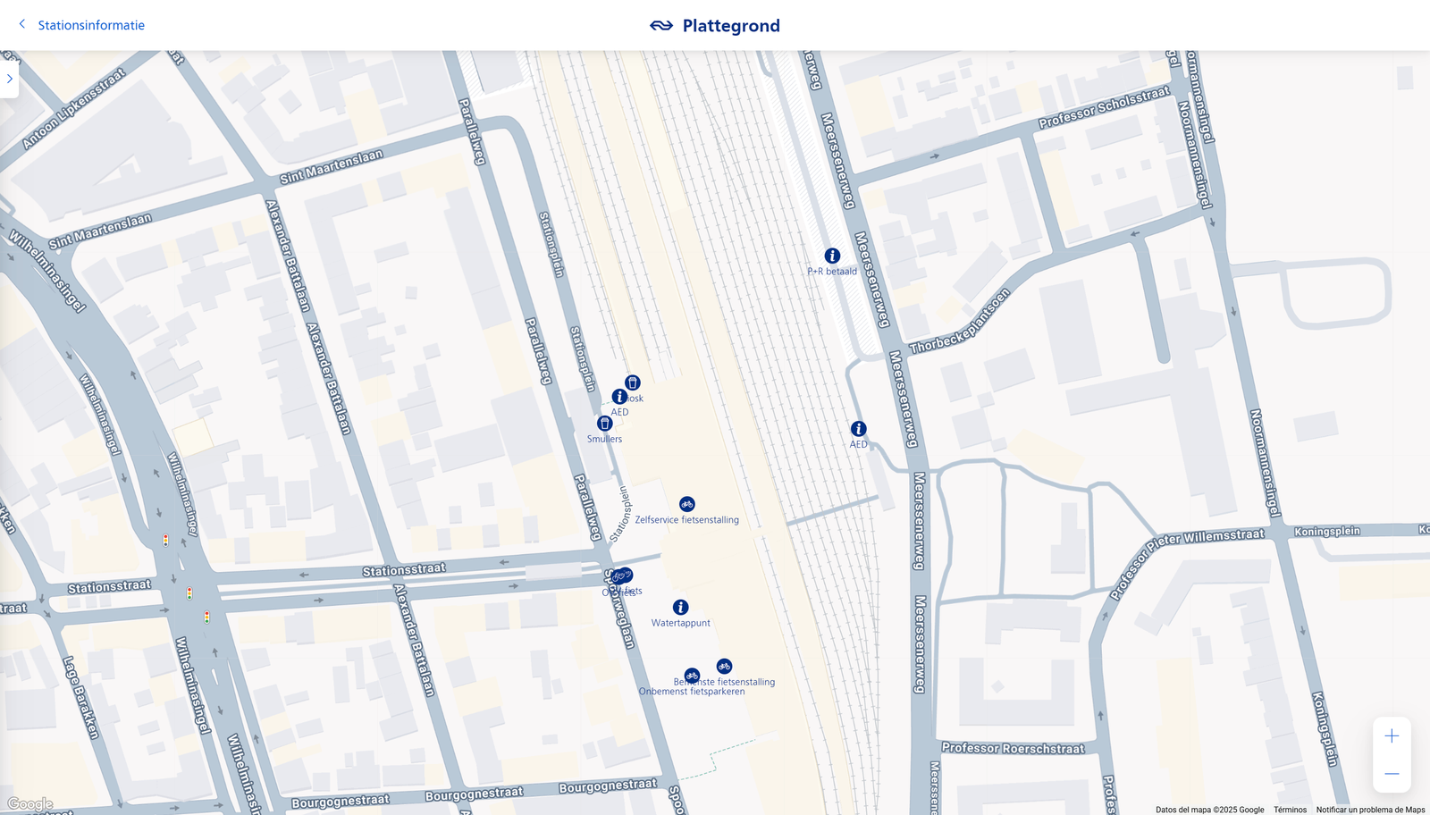 Plattegrond Maastricht