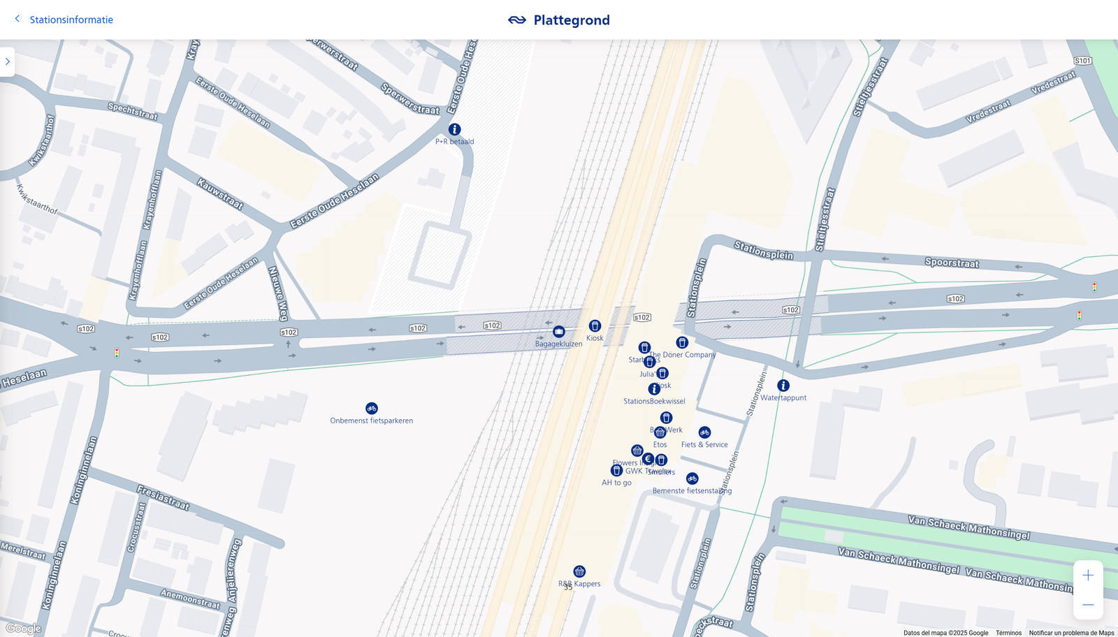 Plattegrond Nijmegen