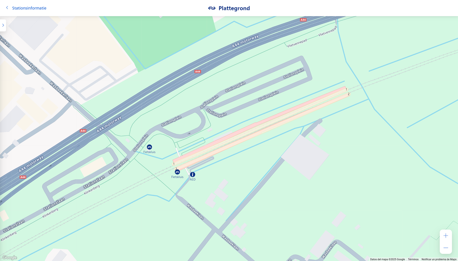 Plattegrond Sassenheim